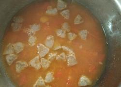 西红柿牛肉丸汤