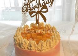 曲奇花生日蛋糕（六寸）