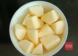 番薯苹果泥 (宝宝辅食）的做法图解2