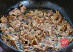 儿菜炒肉片的做法图解4