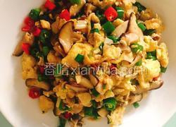 香菇炒鸡蛋