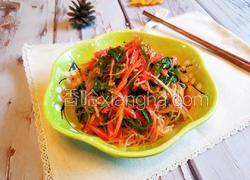 凉拌菠菜粉丝