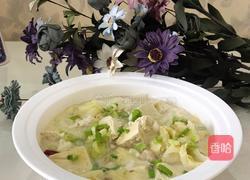 手掰豆腐白菜汤的做法图解11