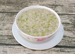 芹菜猪肝粥 (宝宝辅食）