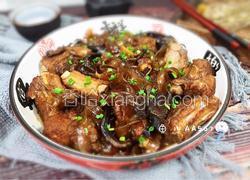 排骨粉条炖蘑菇