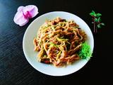 张加口特色美食 莜面条