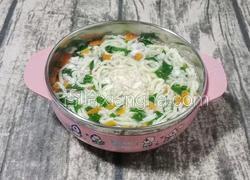 鲳鱼蛋黄面线 (宝宝辅食）