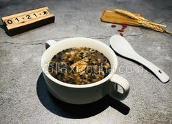 燕麦黑芝麻核桃粥