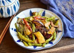 干煸豆角茄子