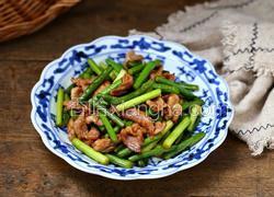蒜苔炒肉
