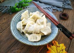 干萝卜叶猪肉馅饺子