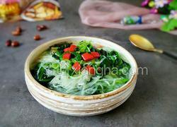 菠菜粉丝汤