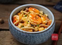 金沙虾仁炖豆腐的做法图解11