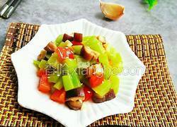 香菇炒笋丁