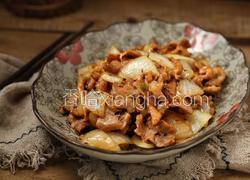 孜然洋葱炒肉片