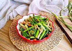蒜苔炒肉
