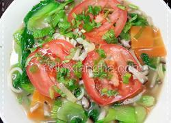 菌汤蔬菜面