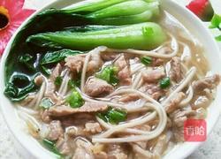 肉丝面条的做法图解4