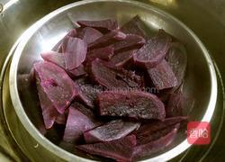 紫薯饼的做法图解1