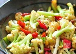 干煸菜花的做法图解2