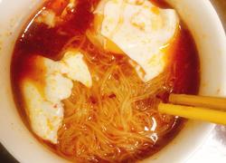 红油溏心蛋龙须面