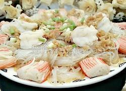 蒜蓉粉丝蟹柳蒸虾