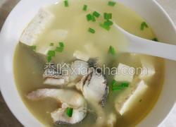 黑鱼豆腐汤