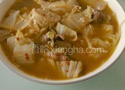 白菜炖冻豆腐