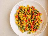 炒胡萝卜丁玉米粒青豆的做法[图]