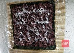 肉松血糯米寿司的做法图解3