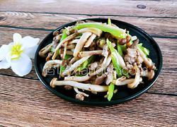 蟹味菇炒肉