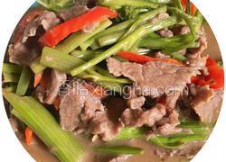 芹菜炒牛肉