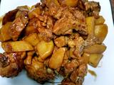 土豆烧排骨