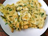 韭菜鸡蛋饼
