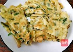 韭菜鸡蛋饼的做法图解11