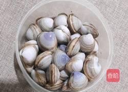 鲜香白蛤汤的做法图解1