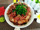 干豆角蒸腊肉