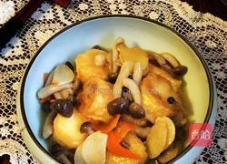 蟹味菇煨日式豆腐的做法图解10