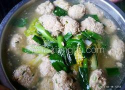 纯手工肉圆子汤