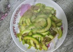 西葫芦炒肉片
