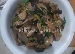 平菇炒肉