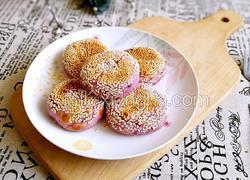紫薯发面饼