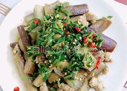 茄子炒肉