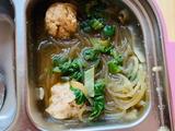 油菜粉丝肉丸汤（小童）
