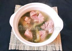 油菜骨头汤