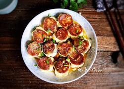 豆腐干蒸香肠