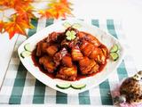 兰花豆干烧肉