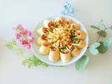 新文美食 鸡蛋韭菜豆皮花