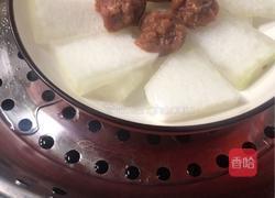 肉丸虾皮蒸冬瓜的做法图解5