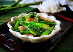 里脊肉炒芦笋